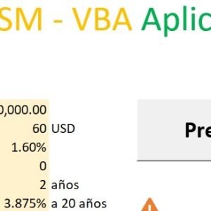 Hoja de Predicción del Precio de una acción (incluye codigo VBA excel)